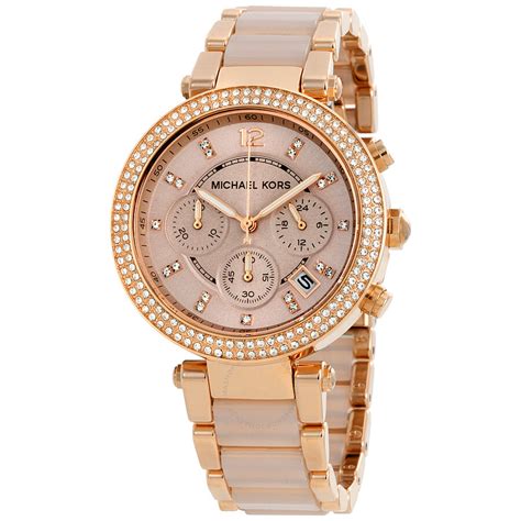 michael kors parker mk5896 wrist watch for women|Michael Kors chronograph.